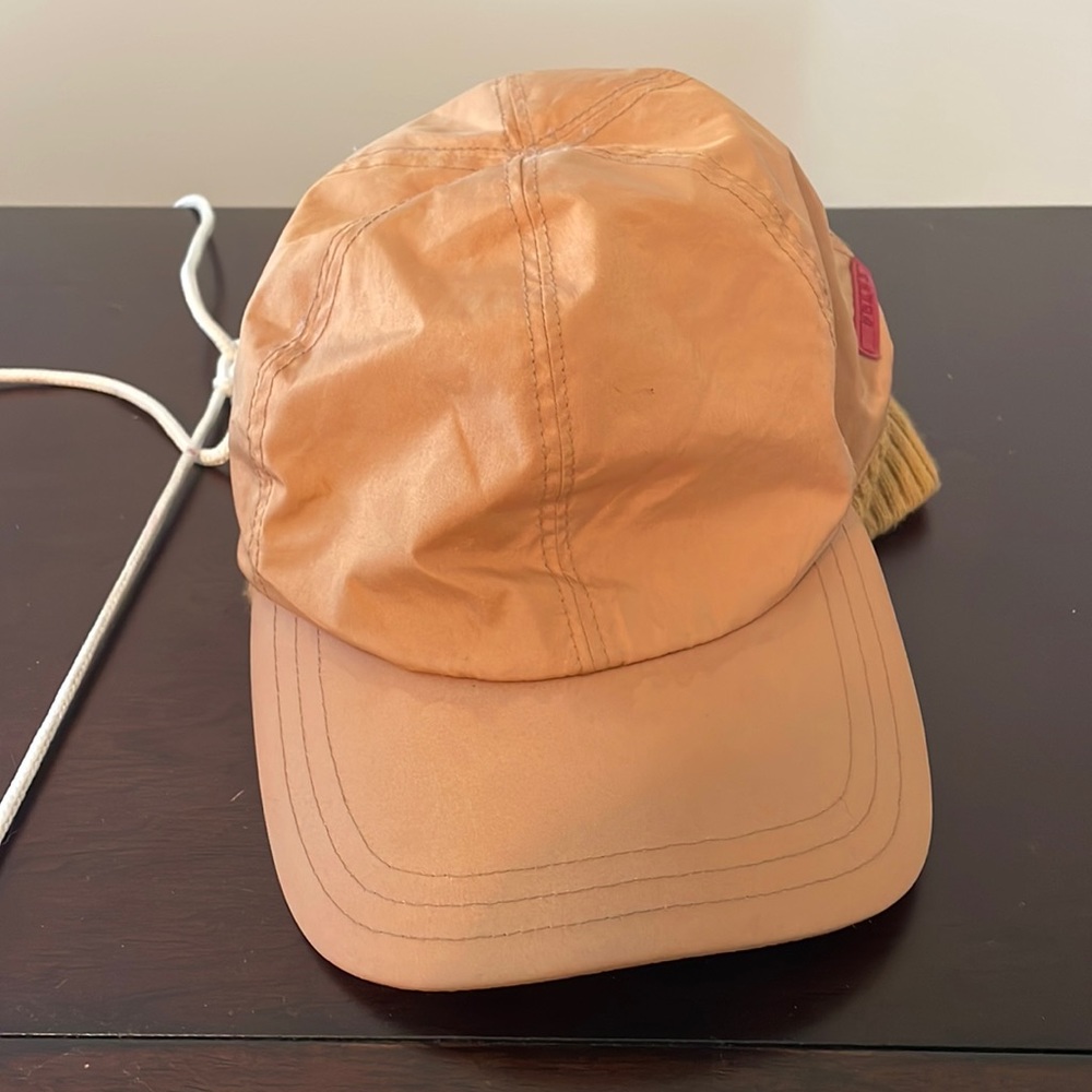 Prada hat with wool ear covering